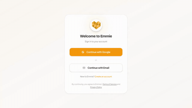 Emmie meal planner walkthrough — plan dinner in seconds